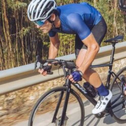 GripGrab ProGel Gepolsterter Kurzfinger Handschuhe - Navy Blue -Gripgrab gripgrab progel padded short finger gloves navy blue 12 1200270