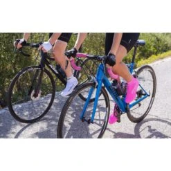 GripGrab RaceAero Leichter Lycra Überschuhe - Blue -Gripgrab gripgrab raceaero hi vis lightweight lycra shoe cover pink hi vis 9 1200504