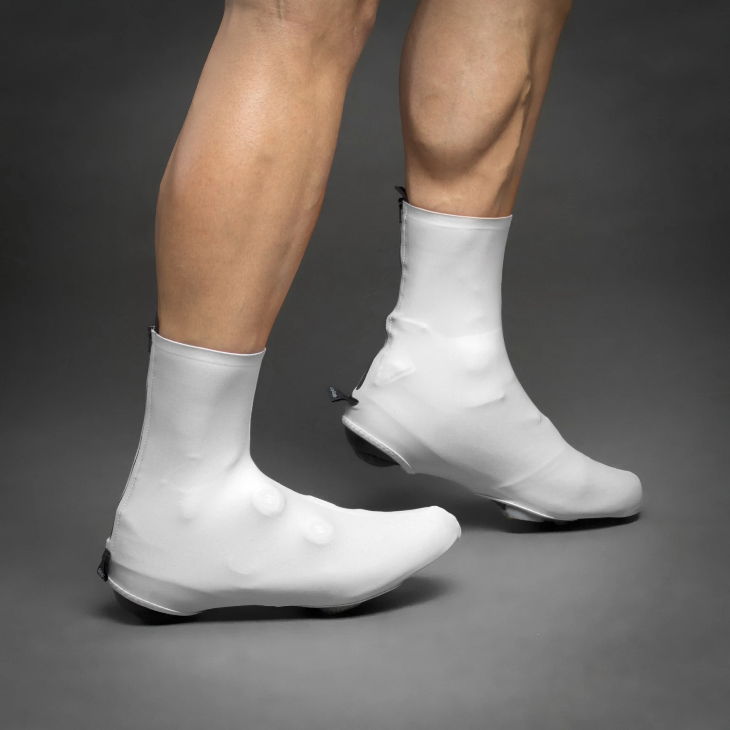 GripGrab RaceAero II Lightweight Lycra Überschuh - White 5 GripGrab RaceAero II Lightweight Lycra Überschuh - White – Bild 3