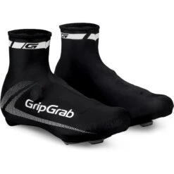 GripGrab RaceAero Leichter Lycra Überschuhe - Black