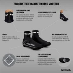GripGrab RaceAero Leichter Lycra Überschuhe - Black 26 GripGrab RaceAero Leichter Lycra Überschuhe - Black -Gripgrab gripgrab raceaero lightweight lycra shoe covers black 15 1200629