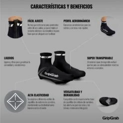 GripGrab RaceAero Leichter Lycra Überschuhe - Black 27 GripGrab RaceAero Leichter Lycra Überschuhe - Black -Gripgrab gripgrab raceaero lightweight lycra shoe covers black 16 1200630