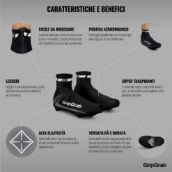 GripGrab RaceAero Leichter Lycra Überschuhe - Black 29 GripGrab RaceAero Leichter Lycra Überschuhe - Black -Gripgrab gripgrab raceaero lightweight lycra shoe covers black 18 1200634