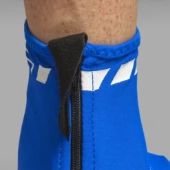 GripGrab RaceAero Leichter Lycra Überschuhe - Blue -Gripgrab gripgrab raceaero lightweight lycra shoe covers blue 18 1200711