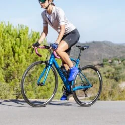 GripGrab RaceAero Leichter Lycra Überschuhe - Blue -Gripgrab gripgrab raceaero lightweight lycra shoe covers blue 4 1200721