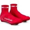 GripGrab RaceAero Leichter Lycra Überschuhe - Red -Gripgrab gripgrab raceaero lightweight lycra shoe covers red 12 1200683