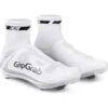 GripGrab RaceAero Leichter Lycra Überschuhe - White -Gripgrab gripgrab raceaero lightweight lycra shoe covers white 15 1200661