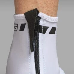 GripGrab RaceAero Leichter Lycra Überschuhe - White -Gripgrab gripgrab raceaero lightweight lycra shoe covers white 4 1200663