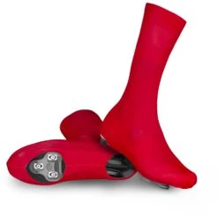 GripGrab RaceAero TT Raceday Lycra Überschuh 2 - Red -Gripgrab gripgrab raceaero tt raceday lycra shoe cover 2 red 1 916005