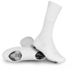 GripGrab RaceAero TT Raceday Lycra Überschuh 2 - White -Gripgrab gripgrab raceaero tt raceday lycra shoe cover 2 white 1 915996