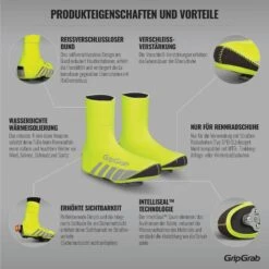 GripGrab RaceThermo Hi-Vis Wasserdichter Winter Überschuh - Yellow Hi-Vis 25 GripGrab RaceThermo Hi-Vis Wasserdichter Winter Überschuh - Yellow Hi-Vis -Gripgrab gripgrab racethermo hi vis waterproof winter shoe cover yellow hi vis 2 1094094