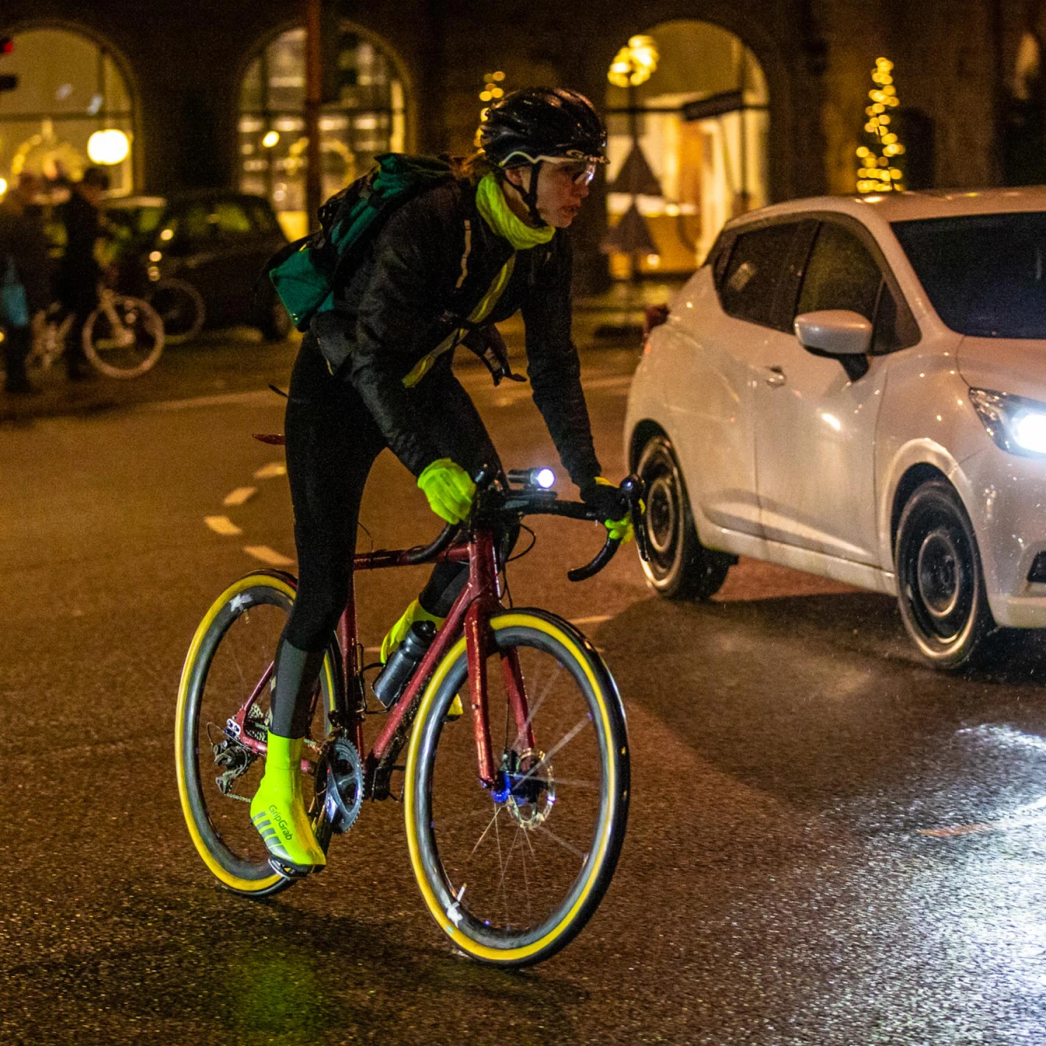 GripGrab RaceThermo Hi-Vis Wasserdichter Winter Überschuh - Yellow Hi-Vis 17 GripGrab RaceThermo Hi-Vis Wasserdichter Winter Überschuh - Yellow Hi-Vis – Bild 15