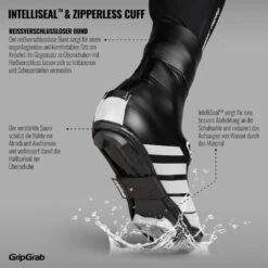 GripGrab RaceThermo Wasserdichte Winter Überschuhe - Black -Gripgrab gripgrab racethermo waterproof winter shoe cover black 6 1094090
