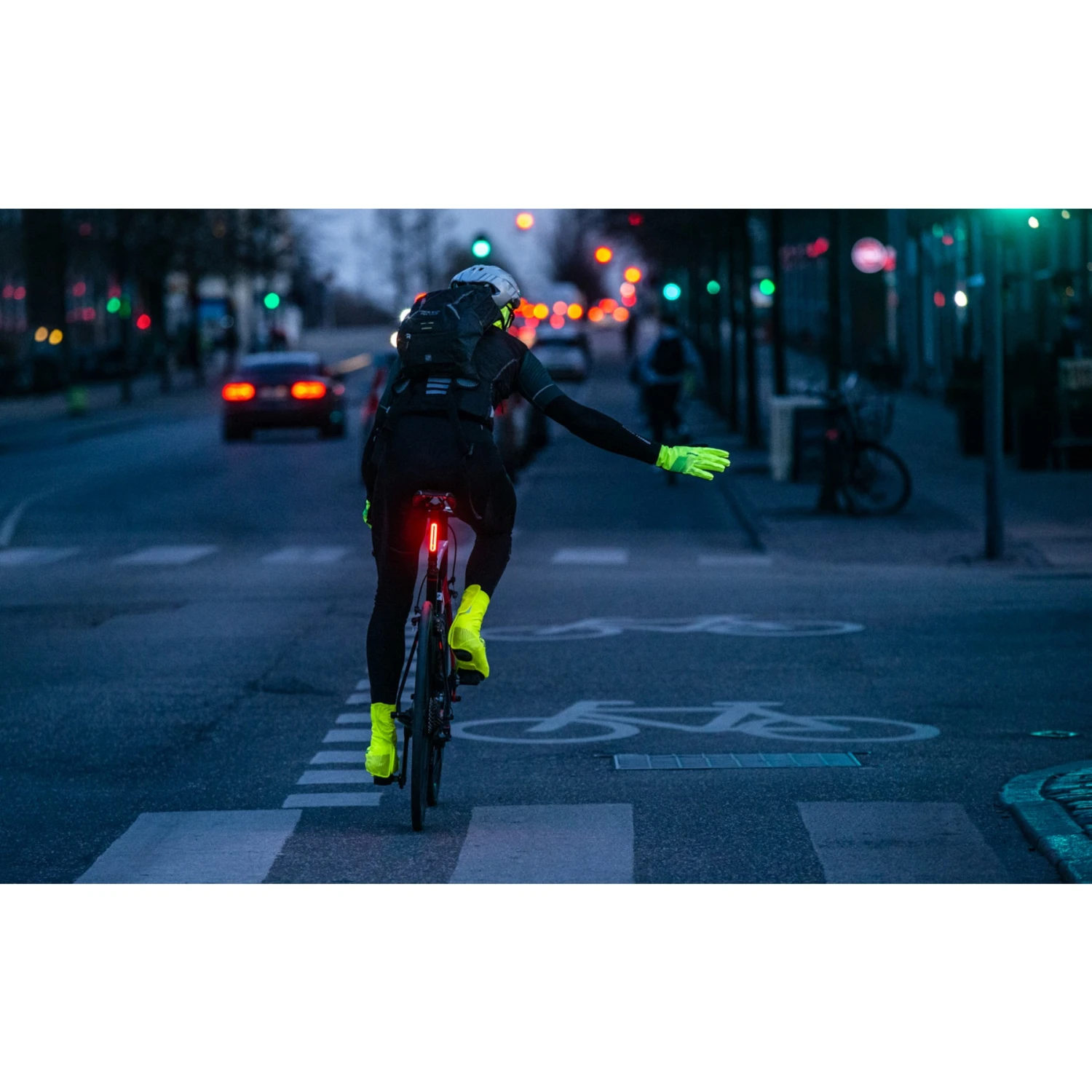 GripGrab Ride Hi-Vis Winddichte Übergangshandschuhe - Yellow Hi-Vis 16 GripGrab Ride Hi-Vis Winddichte Übergangshandschuhe - Yellow Hi-Vis – Bild 14