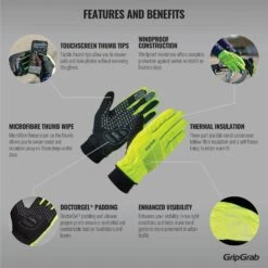 GripGrab Ride Hi-Vis Winddichter Winter Handschuhe - Yellow Hi-Vis 23 GripGrab Ride Hi-Vis Winddichter Winter Handschuhe - Yellow Hi-Vis -Gripgrab gripgrab ride hi vis windproof winter glove yellow hi vis 1 1093817