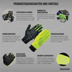 GripGrab Ride Hi-Vis Winddichter Winter Handschuhe - Yellow Hi-Vis 24 GripGrab Ride Hi-Vis Winddichter Winter Handschuhe - Yellow Hi-Vis -Gripgrab gripgrab ride hi vis windproof winter glove yellow hi vis 2 1093818