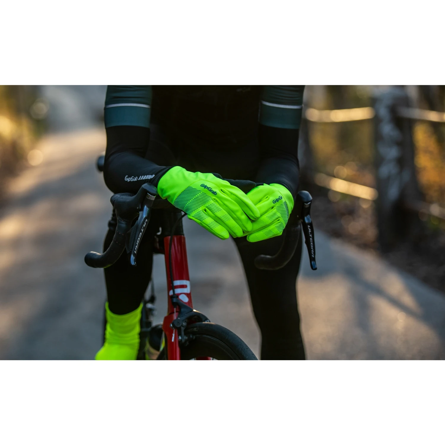 GripGrab Ride Hi-Vis Winddichter Winter Handschuhe - Yellow Hi-Vis 15 GripGrab Ride Hi-Vis Winddichter Winter Handschuhe - Yellow Hi-Vis – Bild 13