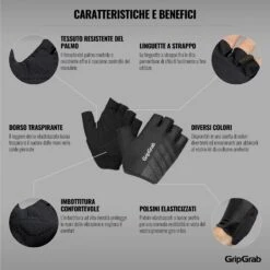 GripGrab Ride Leichte Gepolsterte Kurzfinger Handschuhe - Black 31 GripGrab Ride Leichte Gepolsterte Kurzfinger Handschuhe - Black -Gripgrab gripgrab ride lightweight padded gloves black 6 1200873