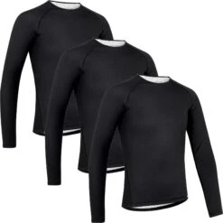 GripGrab Ride Thermal Langärmeliges Unterhemd - 3er Pack - Black 37 GripGrab Ride Thermal Langärmeliges Unterhemd - 3er Pack - Black -Gripgrab gripgrab ride thermal long sleeve base layer 3 pack black 1 1079530