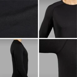 GripGrab Ride Thermal Langärmeliges Unterhemd - 3er Pack - Black 38 GripGrab Ride Thermal Langärmeliges Unterhemd - 3er Pack - Black -Gripgrab gripgrab ride thermal long sleeve base layer black 2 1079468 1