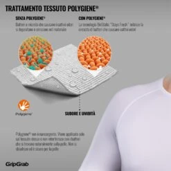 GripGrab Ride Thermal Langärmeliges Unterhemd - White -Gripgrab gripgrab ride thermal long sleeve base layer white 10 1095025