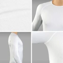 GripGrab Ride Thermal Langärmeliges Unterhemd - White -Gripgrab gripgrab ride thermal long sleeve base layer white 2 1079494