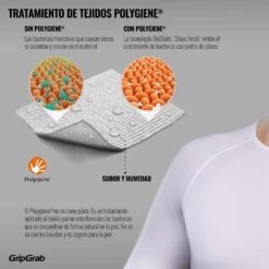 GripGrab Ride Thermal Langärmeliges Unterhemd - White -Gripgrab gripgrab ride thermal long sleeve base layer white 9 1095024