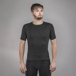 GripGrab Ride Thermal Kurzärmeliges Unterhemd - Black -Gripgrab gripgrab ride thermal short sleeve base layer black 2 916704