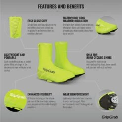 GripGrab Ride Wasserdichter Hi-Vis Überschuh - Yellow Hi-Vis 23 GripGrab Ride Wasserdichter Hi-Vis Überschuh - Yellow Hi-Vis -Gripgrab gripgrab ride waterproof hi vis shoe cover yellow hi vis 1 1094122