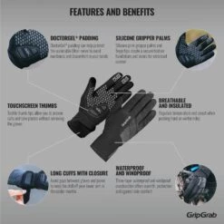 GripGrab Ride Wasserdichter Winter Handschuhe - Black 22 GripGrab Ride Wasserdichter Winter Handschuhe - Black -Gripgrab gripgrab ride waterproof winter glove black 1 1093798