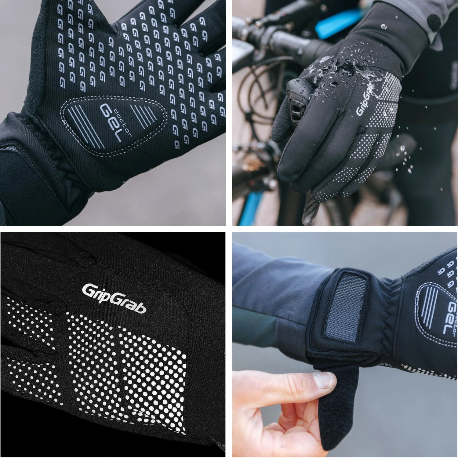 GripGrab Ride Wasserdichter Winter Handschuhe - Black 4 GripGrab Ride Wasserdichter Winter Handschuhe - Black – Bild 2