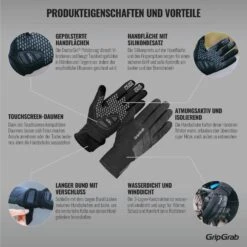 GripGrab Ride Wasserdichter Winter Handschuhe - Black 23 GripGrab Ride Wasserdichter Winter Handschuhe - Black -Gripgrab gripgrab ride waterproof winter glove black 2 1093799