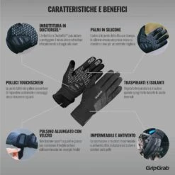 GripGrab Ride Wasserdichter Winter Handschuhe - Black 25 GripGrab Ride Wasserdichter Winter Handschuhe - Black -Gripgrab gripgrab ride waterproof winter glove black 4 1093801