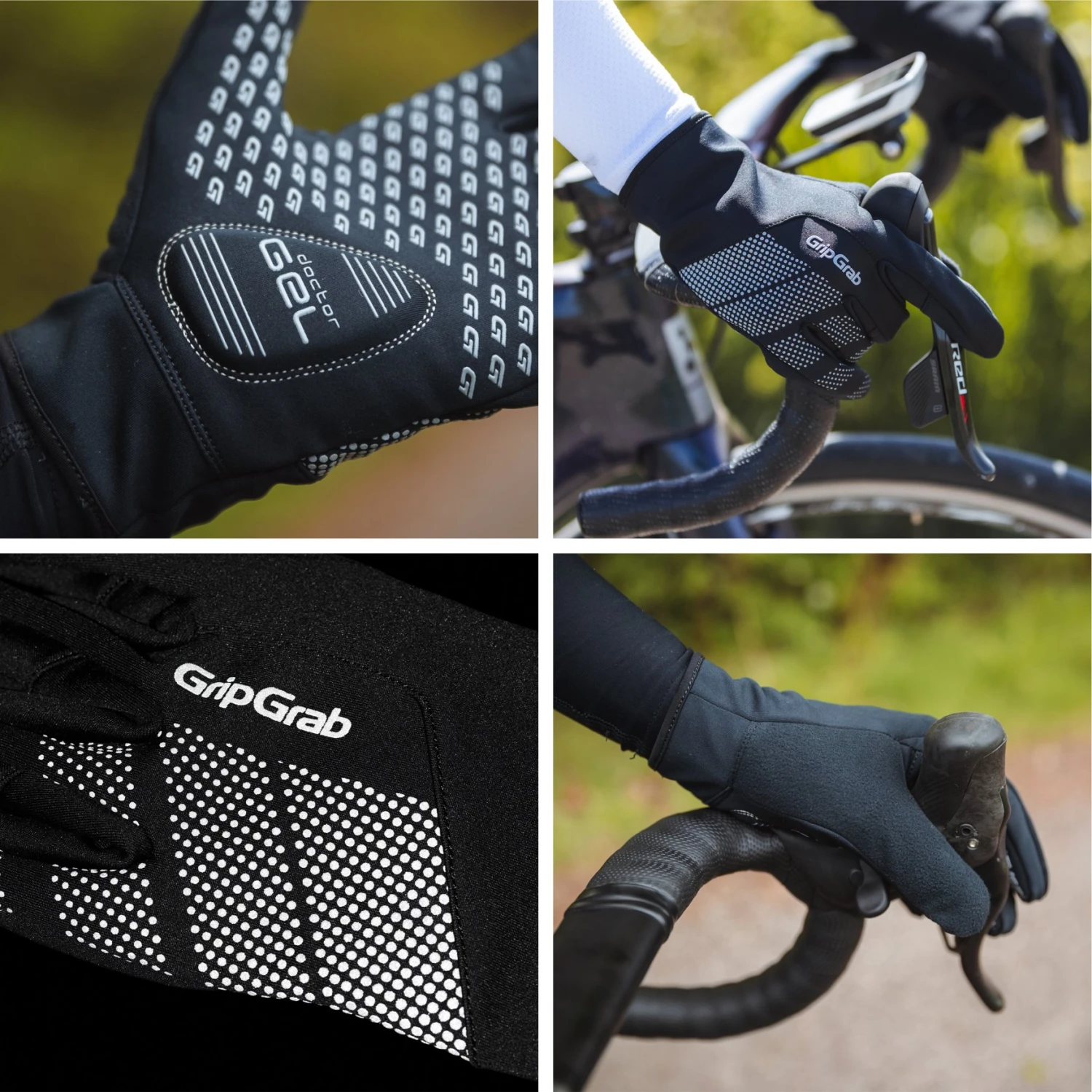 GripGrab Ride Winddichte Übergangshandschuhe - Black 4 GripGrab Ride Winddichte Übergangshandschuhe - Black – Bild 2
