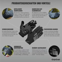 GripGrab Ride Winddichte Übergangshandschuhe - Black 23 GripGrab Ride Winddichte Übergangshandschuhe - Black -Gripgrab gripgrab ride windproof midseason glove black 2 1093733