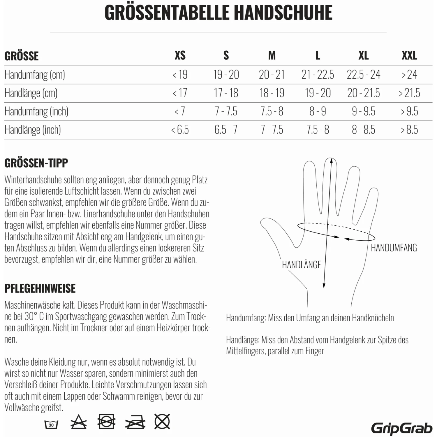 GripGrab Ride Hi-Vis Winddichte Übergangshandschuhe - Yellow Hi-Vis 19 GripGrab Ride Hi-Vis Winddichte Übergangshandschuhe - Yellow Hi-Vis – Bild 17