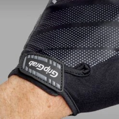 GripGrab Rouleur Gepolsterter Kurzfinger Handschuhe - Black -Gripgrab gripgrab rouleur padded short finger gloves black 5 1201122