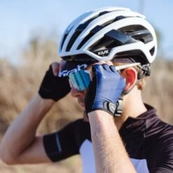 GripGrab Rouleur Gepolsterter Kurzfinger Handschuhe - Navy Blue -Gripgrab gripgrab rouleur padded short finger gloves navy blue 10 1201204