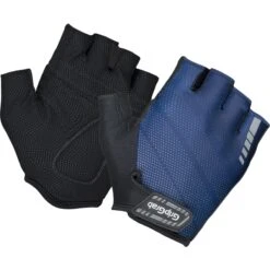 GripGrab Rouleur Gepolsterter Kurzfinger Handschuhe - Navy Blue