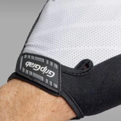 GripGrab Rouleur Gepolsterter Kurzfinger Handschuhe - White -Gripgrab gripgrab rouleur padded short finger gloves white 11 1201153