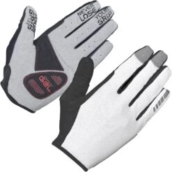 GripGrab Shark Gepolsterter Langfinger Handschuhe - White