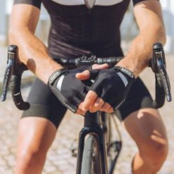 GripGrab SuperGel Gepolsterter Kurzfinger Handschuhe - Black -Gripgrab gripgrab supergel padded short finger gloves black 12 1201735