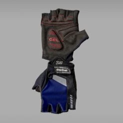 GripGrab SuperGel Gepolsterter Kurzfinger Handschuhe - Navy Blue -Gripgrab gripgrab supergel padded short finger gloves navy blue 6 1201746