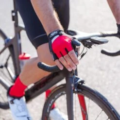 GripGrab SuperGel Gepolsterter Kurzfinger Handschuhe - Red 31 GripGrab SuperGel Gepolsterter Kurzfinger Handschuhe - Red -Gripgrab gripgrab supergel padded short finger gloves red 1 1201815