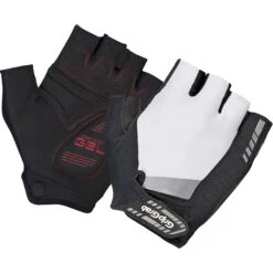 GripGrab SuperGel Gepolsterter Kurzfinger Handschuhe - White