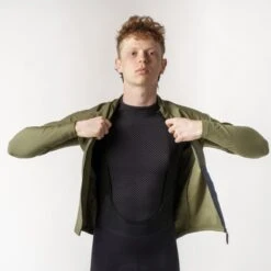 GripGrab ThermaPace Thermo Langarmtrikot - Olive Green 20 GripGrab ThermaPace Thermo Langarmtrikot - Olive Green -Gripgrab gripgrab thermapace thermal long sleeve jersey olive green 16 1558348