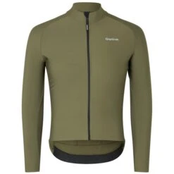 GripGrab ThermaPace Thermo Langarmtrikot - Olive Green 17 GripGrab ThermaPace Thermo Langarmtrikot - Olive Green -Gripgrab gripgrab thermapace thermal long sleeve jersey olive green 6 1558345