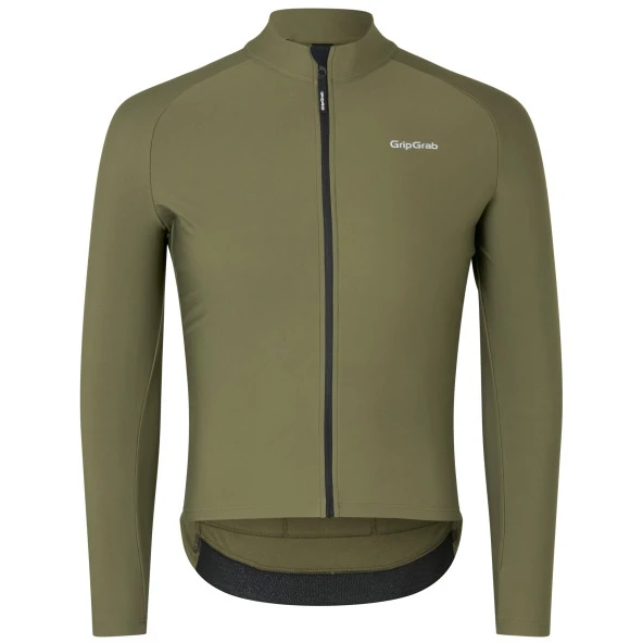 GripGrab ThermaPace Thermo Langarmtrikot - Olive Green 5 GripGrab ThermaPace Thermo Langarmtrikot - Olive Green – Bild 3