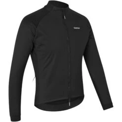 GripGrab ThermaShell Winddichte Winter Fahrradjacke - Black