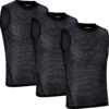 GripGrab Ultralight Mesh Unterhemd Ärmellos 3PACK - Black -Gripgrab gripgrab ultralight sleeveless mesh baselayer 3pack black 1 1080001